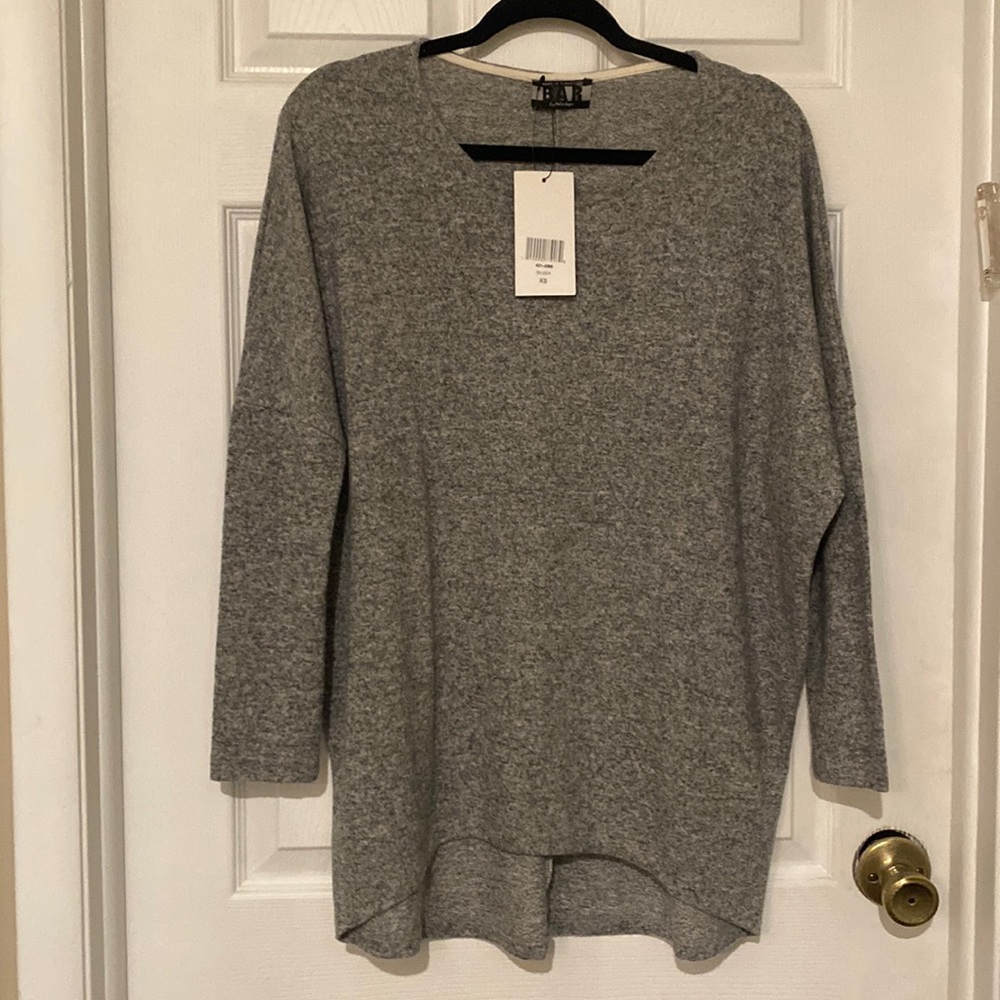 Xs grey top by Bar. Never been worn